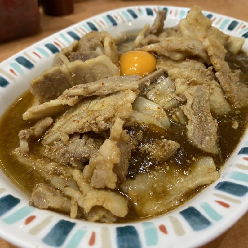 スタミナカレー(スタミナカレーの店バーグ 杉田本店)