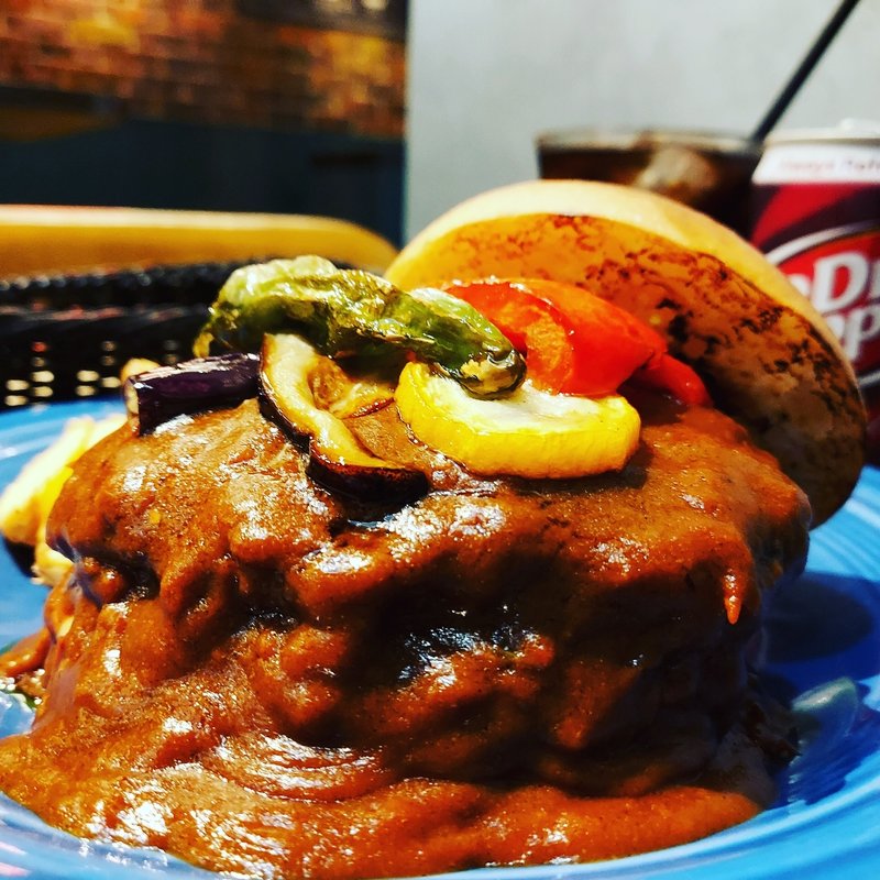 自家製夏野菜カレーバーガー(ザ ブッチャー （THE BUTCHER）)