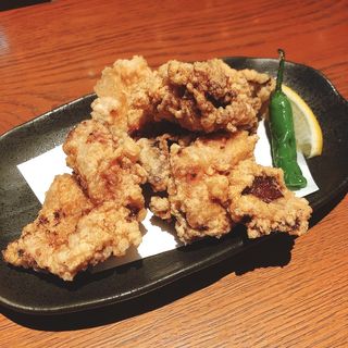 寿司屋の鶏の唐揚げ(KINKA sushi bar izakaya 六本木)