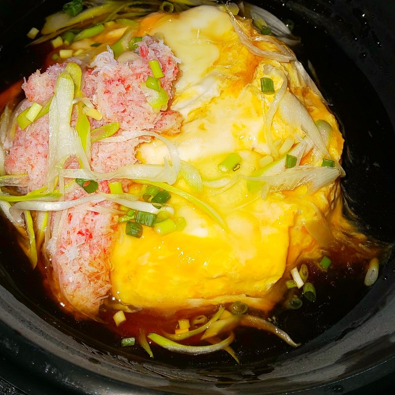 カニと玉子のあんかけどんぶり(テイクアウト)(串焼菜膳 和み 北名古屋店 （くしやきさいぜん なごみ）)