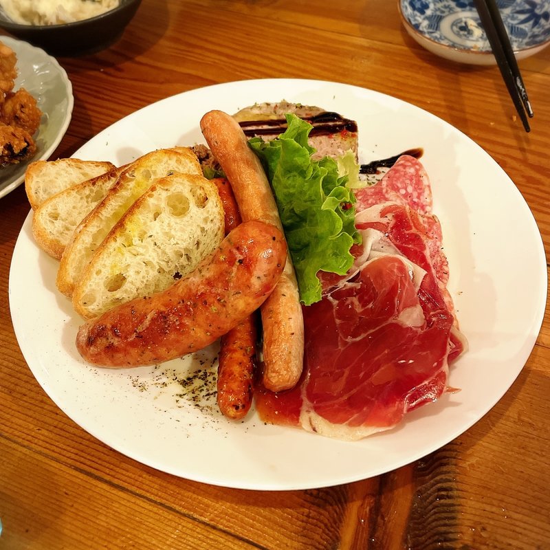 お肉のおつまみ盛り合わせ(代官山ジャンプ)