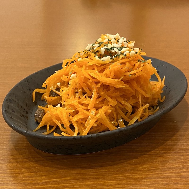 三重県産人参のキャロットラペ(伊勢ノ国ダイニング しちり)