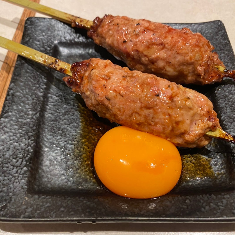 月見つくね(やきとりスタンダード 稲田堤店)