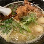 鳥白湯ラーメン醤油(やきとりスタンダード 稲田堤店)