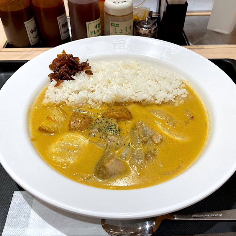 レモンクリームチキンカレー(松のや 石神井公園店)