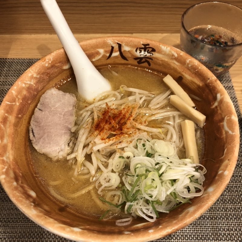 味噌ラーメン(麺匠 八雲 本店)