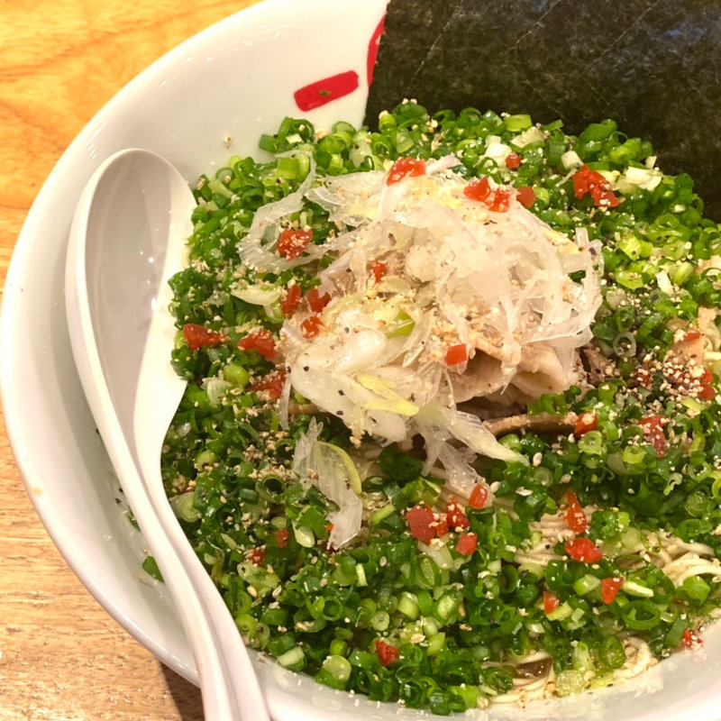 博多まぜそば ねぎまみれ(一風堂 札幌狸小路店)