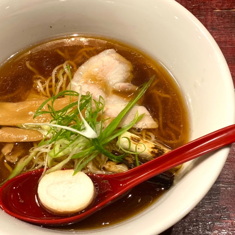 赤星 離 麺おやじ ラーメン(炭おやじ)
