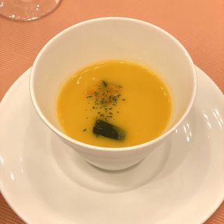 冷製南瓜スープ(アールベルアンジェ室蘭)