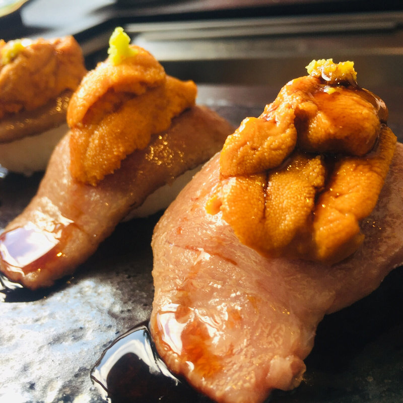 うにく寿司(モダン焼肉 中山亭 鹿屋店)
