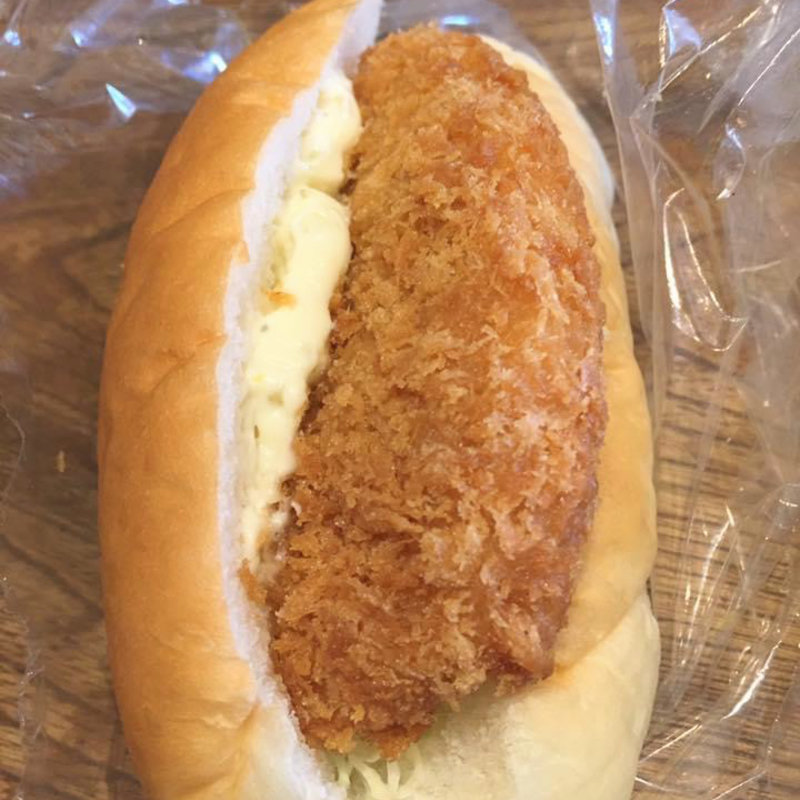 海老かつサンド(ベーカリーハラダ )