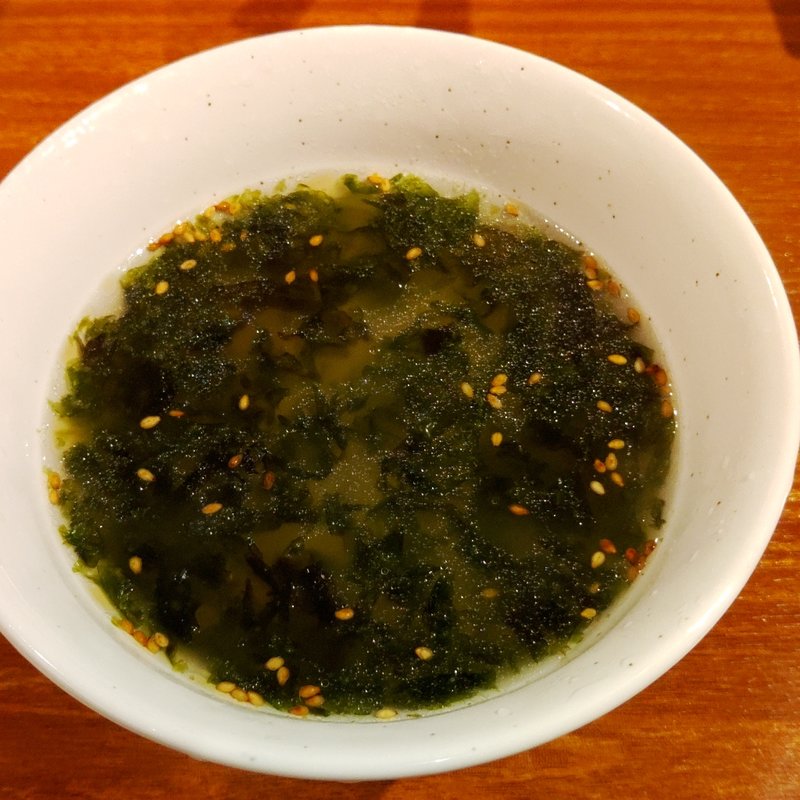 韓国海苔クッパ(焼肉の和民 亀有駅前店)