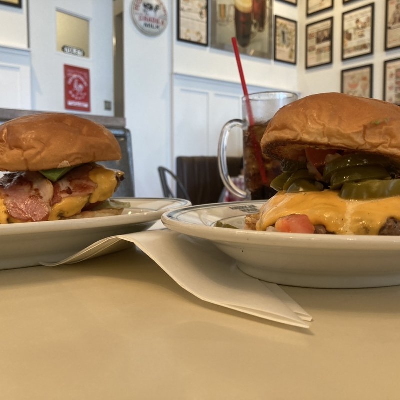 ニューメキシコ　グリーンチリチーズバーガー(AMERICAN HOUSE 辻堂店)