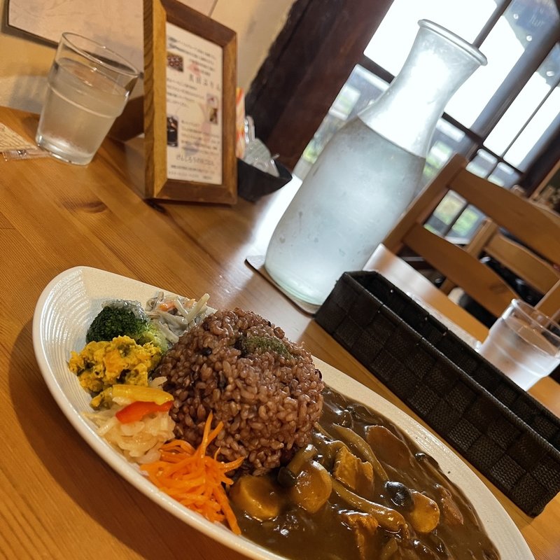 里芋ときのこの和風カレーセット(げんじろうの昼ごはん)