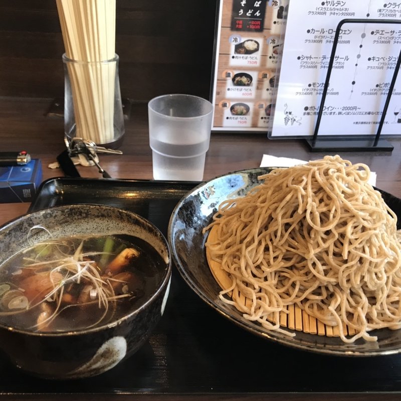 鴨せいろ蕎麦(昌楽)