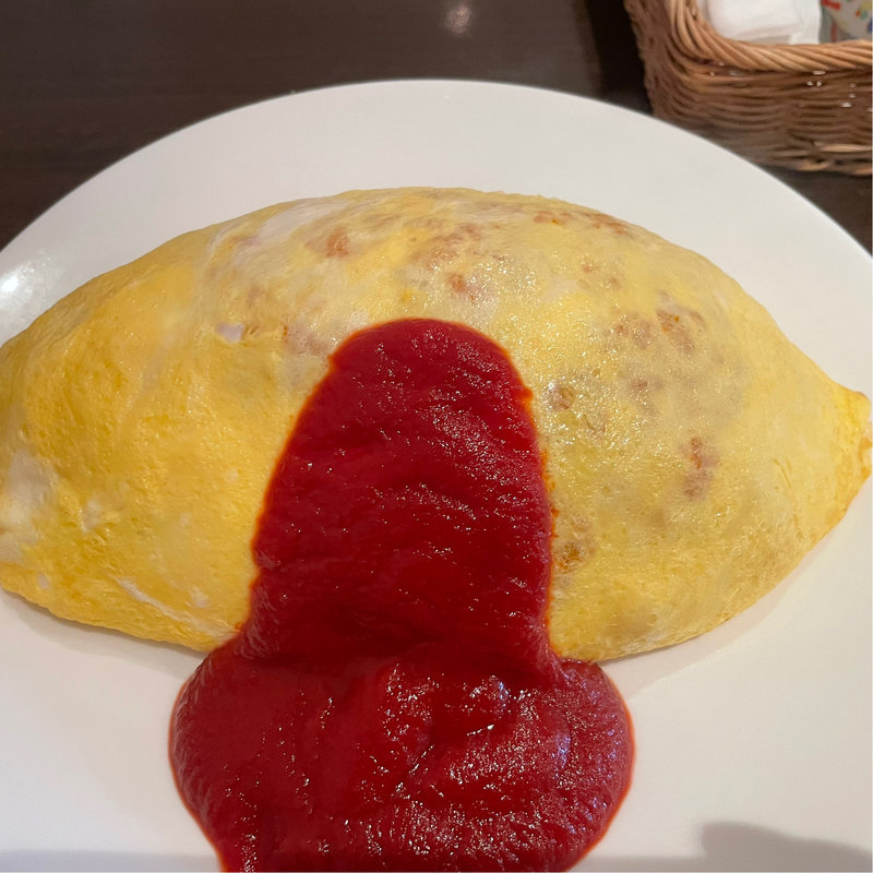 ベーコンケチャップオムライスSサイズ(ジャンジャンブル )