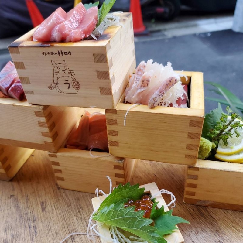 刺身盛り(中目黒 魚魚郎)