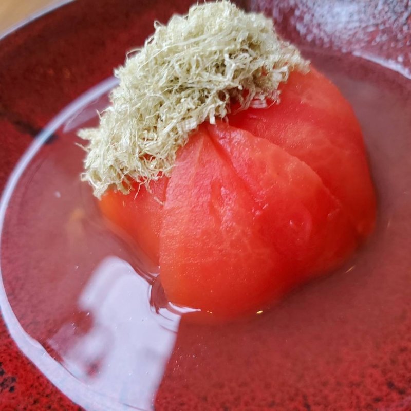 おでんトマト(中目黒 魚魚郎)