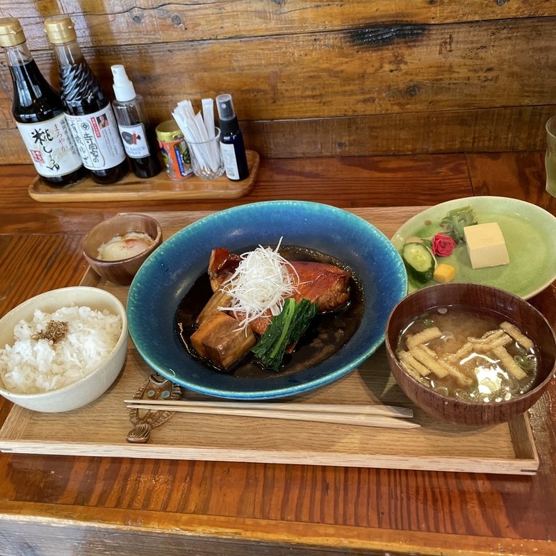 金目鯛煮付け定食(半身)(博多炉端 魚男(フィッシュマン))