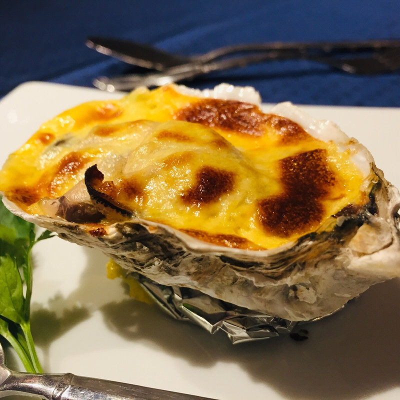 坂越産牡蠣のサバイヨングラタン(フランス厨房 旬彩 中央駅店 )