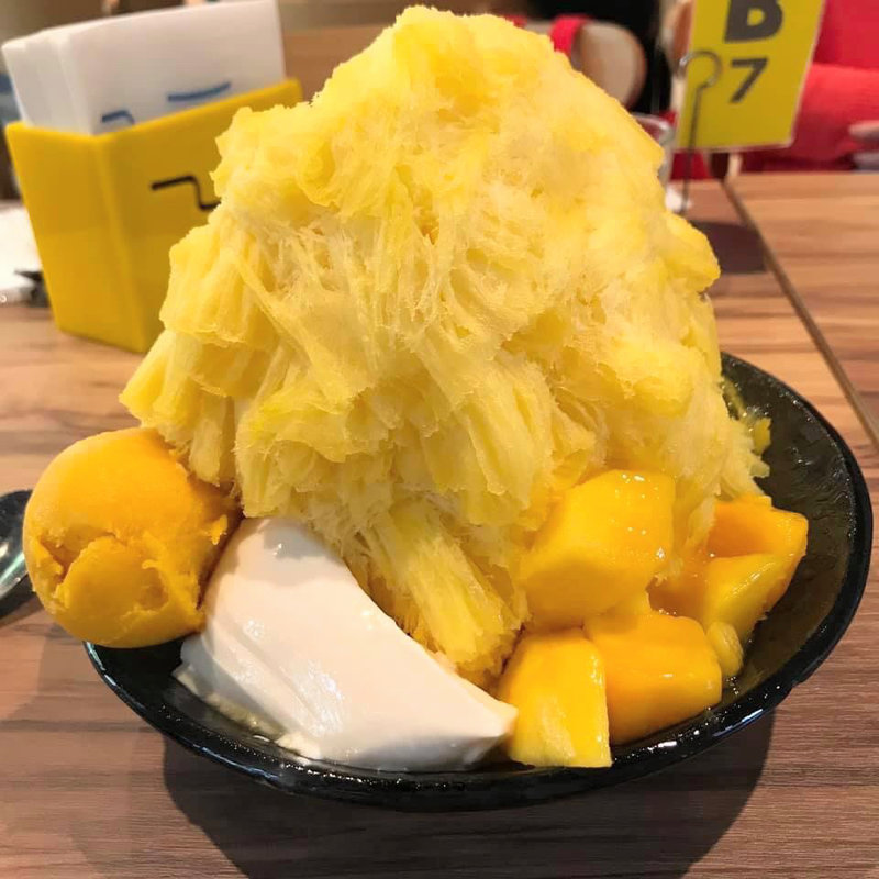 マンゴーかき氷(ICE MONSTER OMOTESANDO （アイスモンスター）)