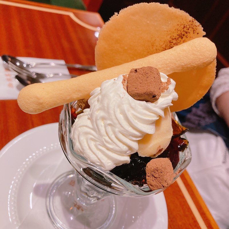 珈琲ゼリーパフェ(珈琲茶館　集 新宿店 )