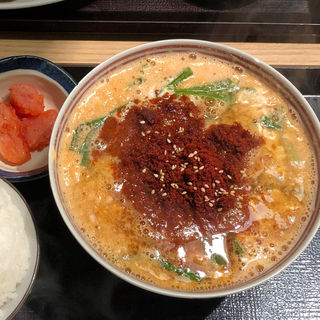 辛麺(博多かわ串・高知餃子 酒場フタマタ 新宿三丁目店)