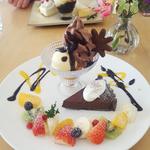 チョコレートプレート(cafe サンの森)