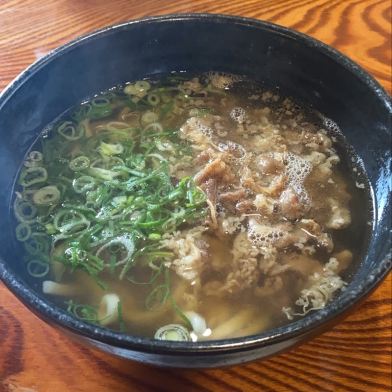 肉うどん(狐狸庵)