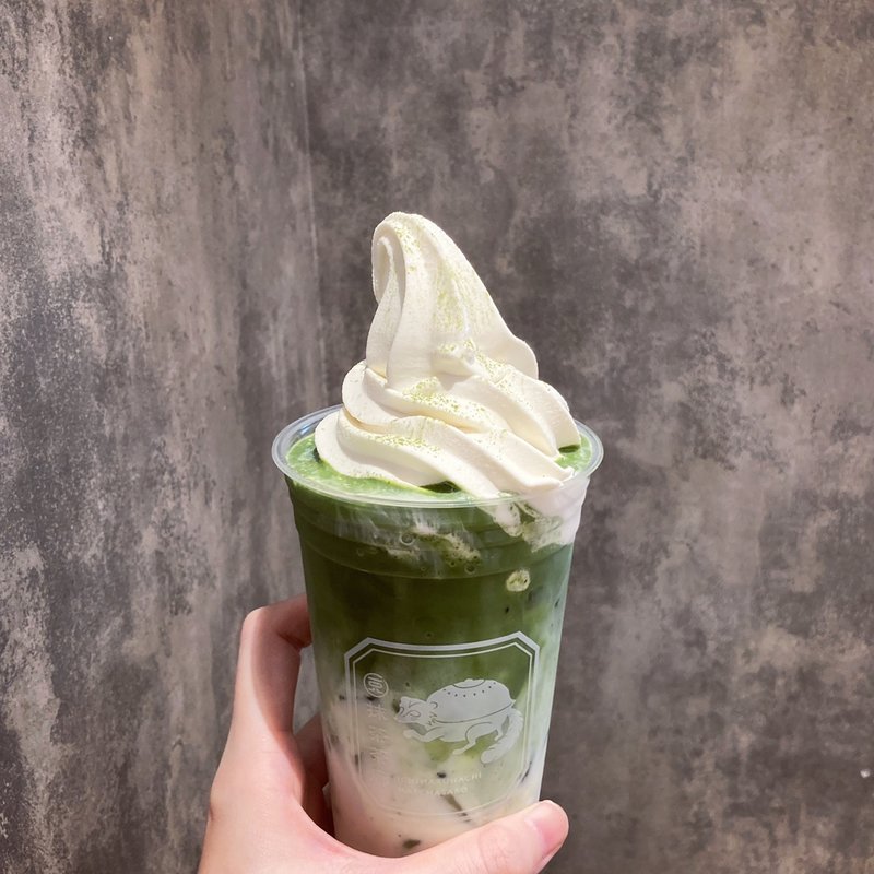 抹茶ラテフロート(一◯八抹茶茶廊 光が丘IMA店)