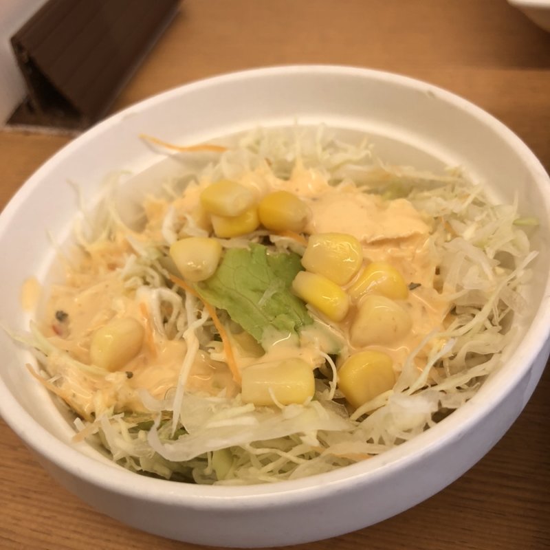 ミニサラダ(上等カレー 中環大泉緑地店)