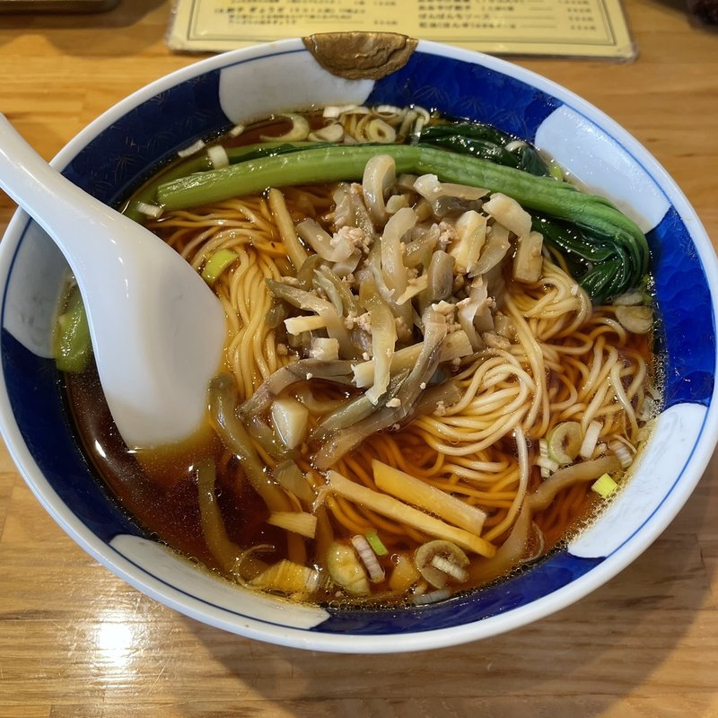 搾菜めん(支那麺 はしご 赤坂店 （しなめんはしご）)