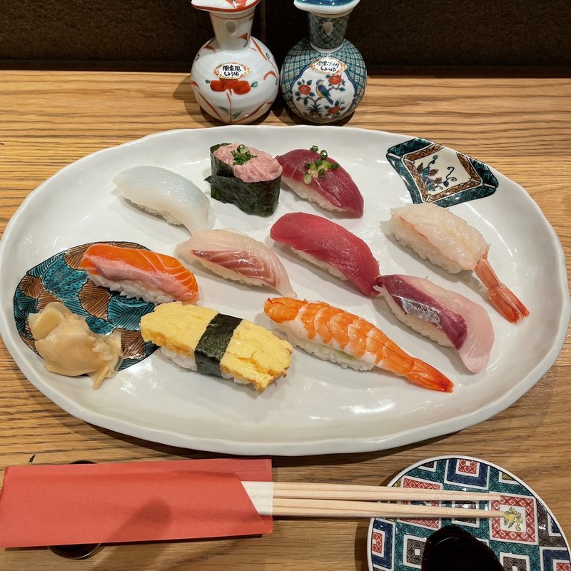 にぎり十貫　彩(金沢まいもん寿司 珠姫 大手町)