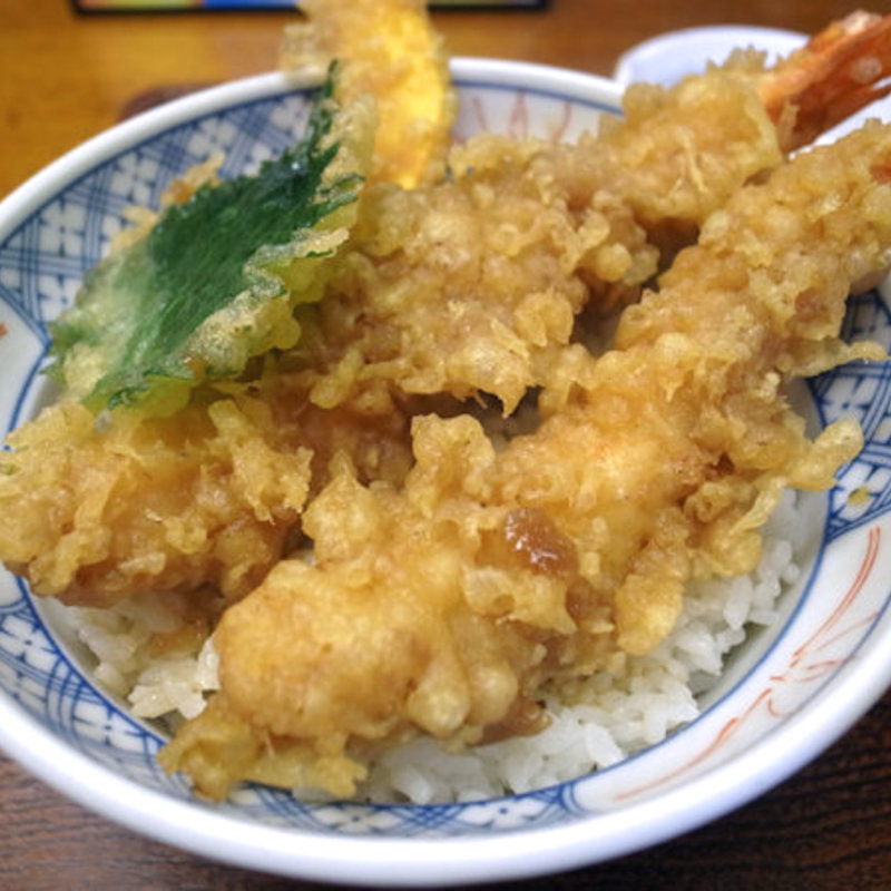 大海老天丼(天ぷら 心平(しんぺい))