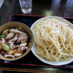 肉汁うどん（中）(藤店うどん)