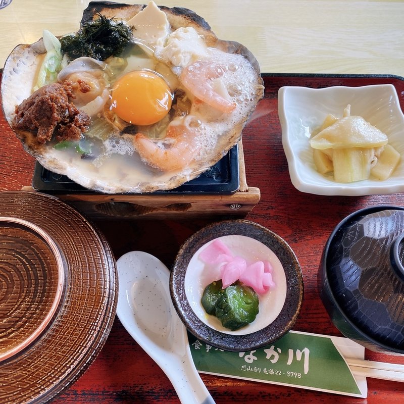 みそ貝焼定食(なか川 )