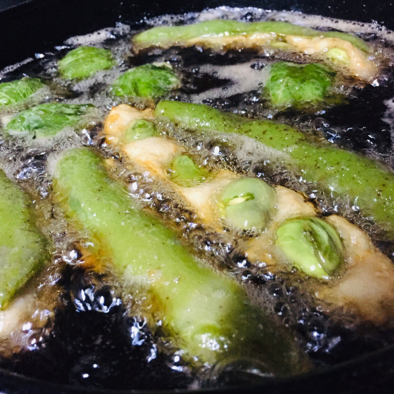 空豆のさつま揚げ(カワノすり身店)