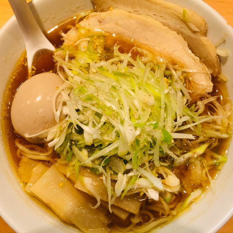 醤油ラーメン ねぎ増し(ラーメン 薩摩商店)