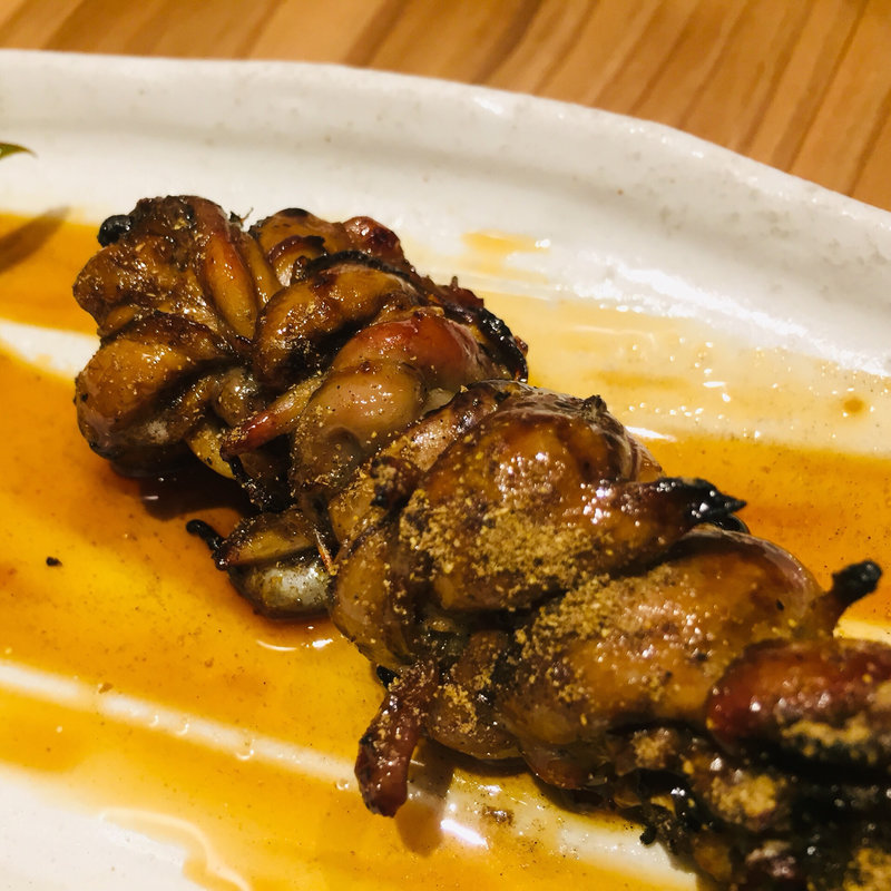 肝の串焼き(うなぎの松重 )