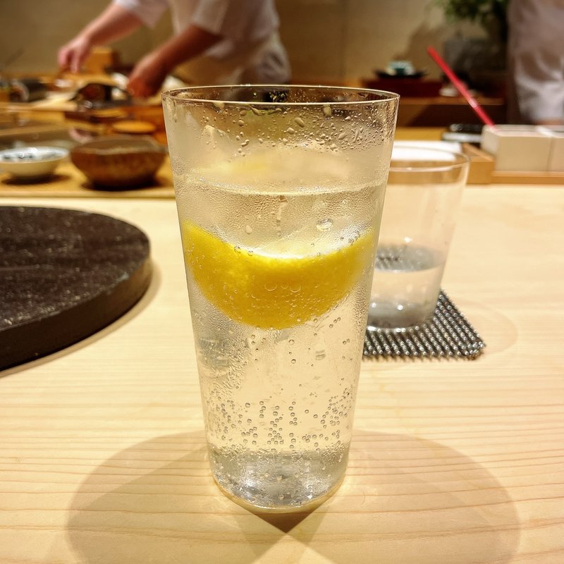 生レモンサワー(すし匠齋藤)