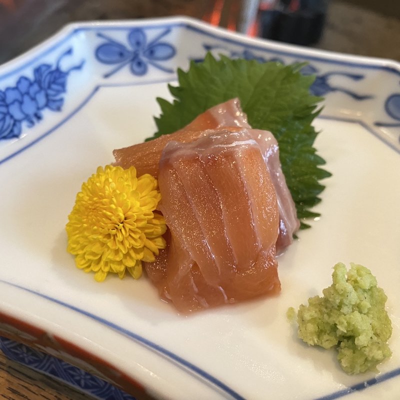 鱒のお造り(コース)(柳家 （やなぎや）)