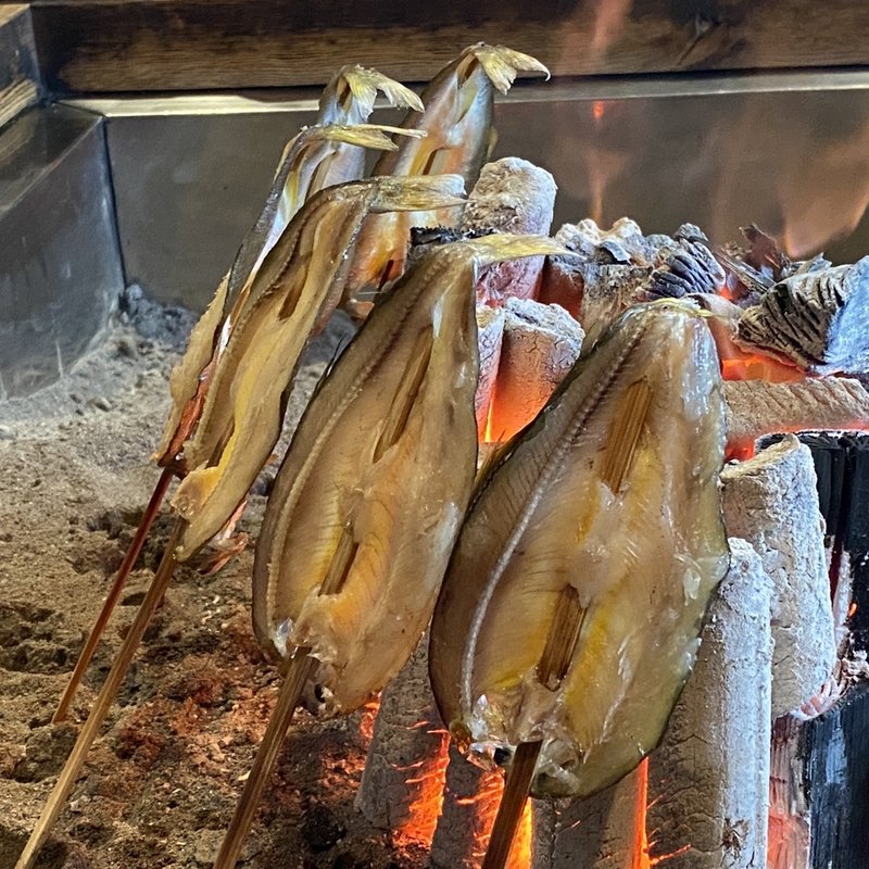 鮎の干物(コース)(柳家 （やなぎや）)