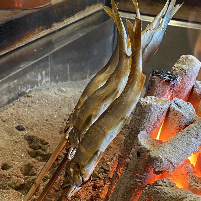 鮎の丸干(コース)(柳家 （やなぎや）)