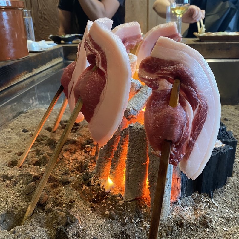 猪肉のロース(コース)(柳家 （やなぎや）)