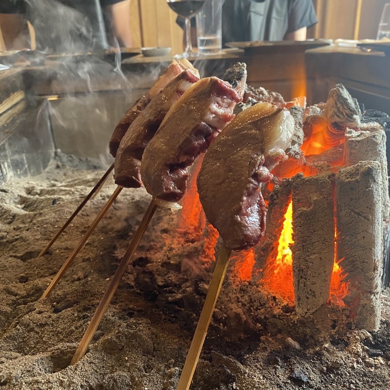 鹿肉のロース(コース)(柳家 （やなぎや）)