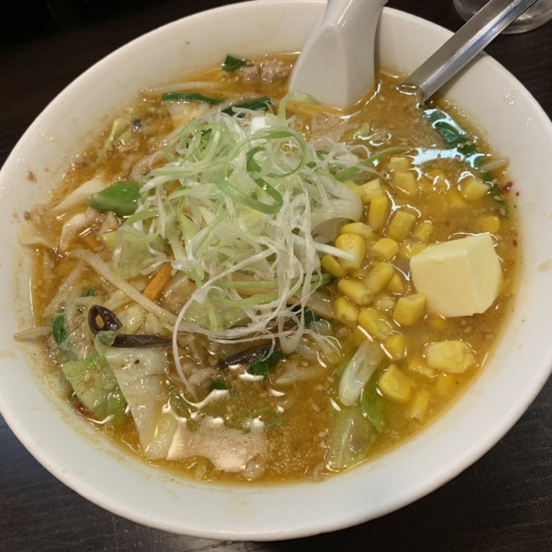 コーンバターラーメン(にとりのけやき すすきの本店)