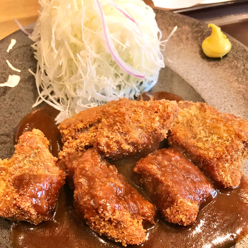 (ランチ限定)ひとくちデミグラス牛カツ膳(牛カツ専門店 京都勝牛 広島駅前)