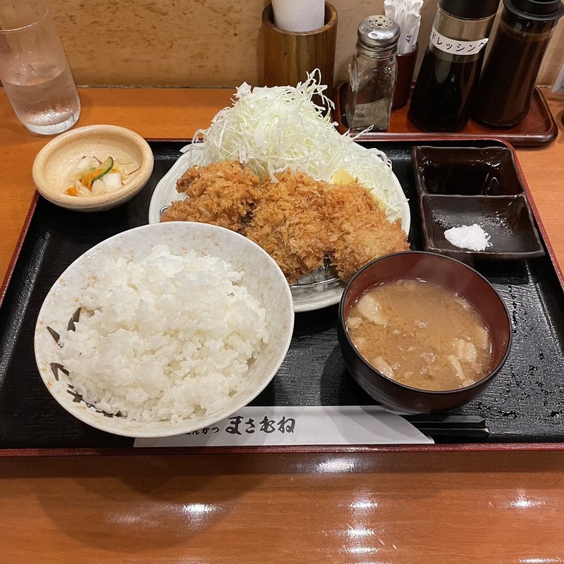 ヒレかつ(ヘッド)定食(とんかつ まさむね)