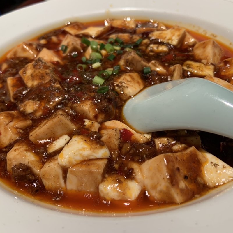 マーボー豆腐定食(湖南菜館)