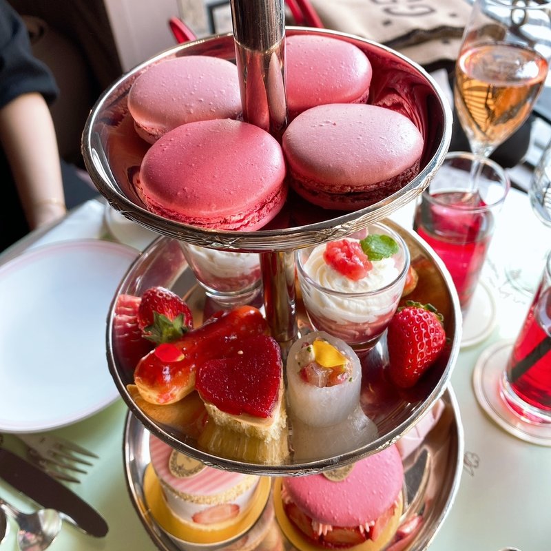 アフタヌーンティ(ラデュレ サロン・ド・テ 銀座三越店)